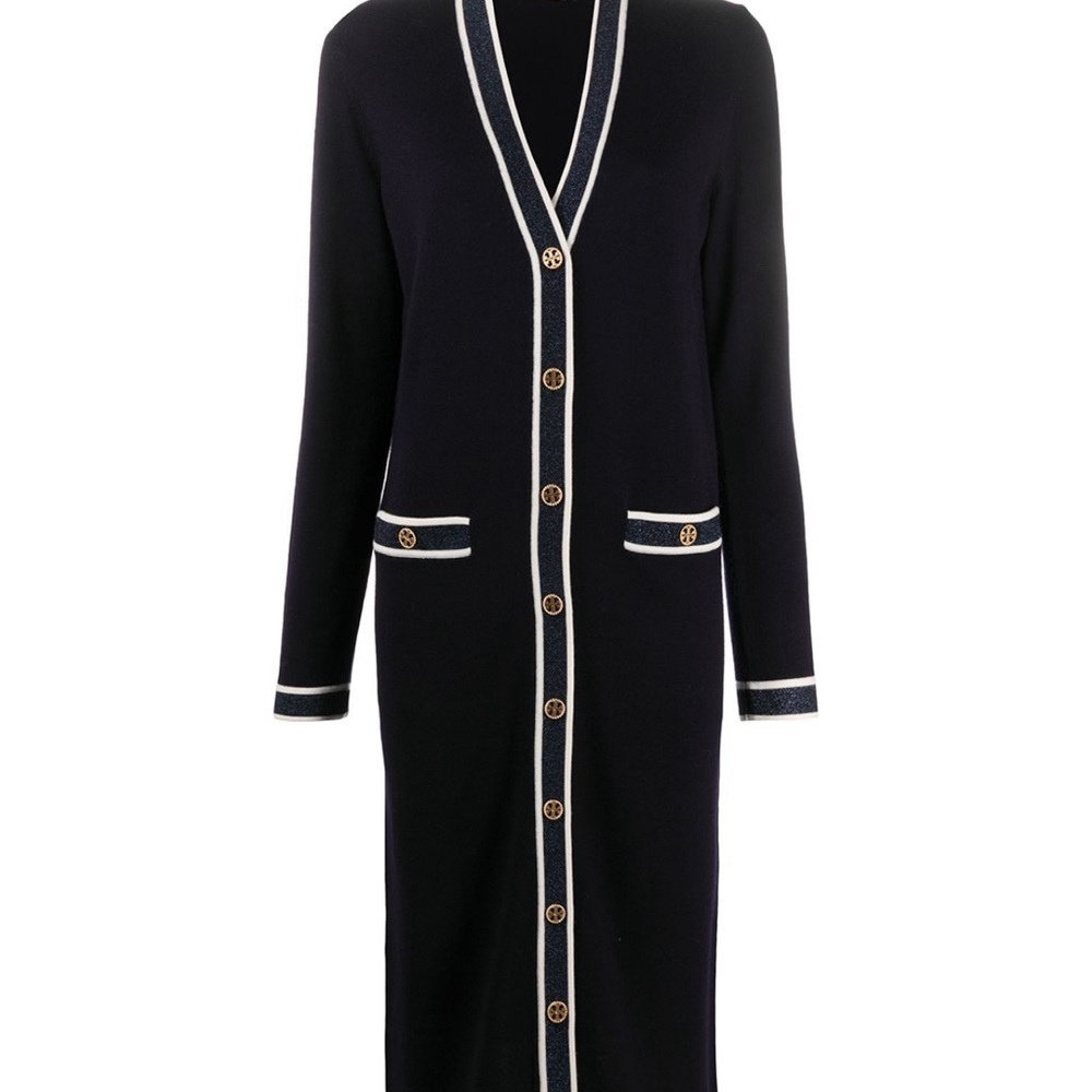 Tory Burch Longline Madeline Cardigan